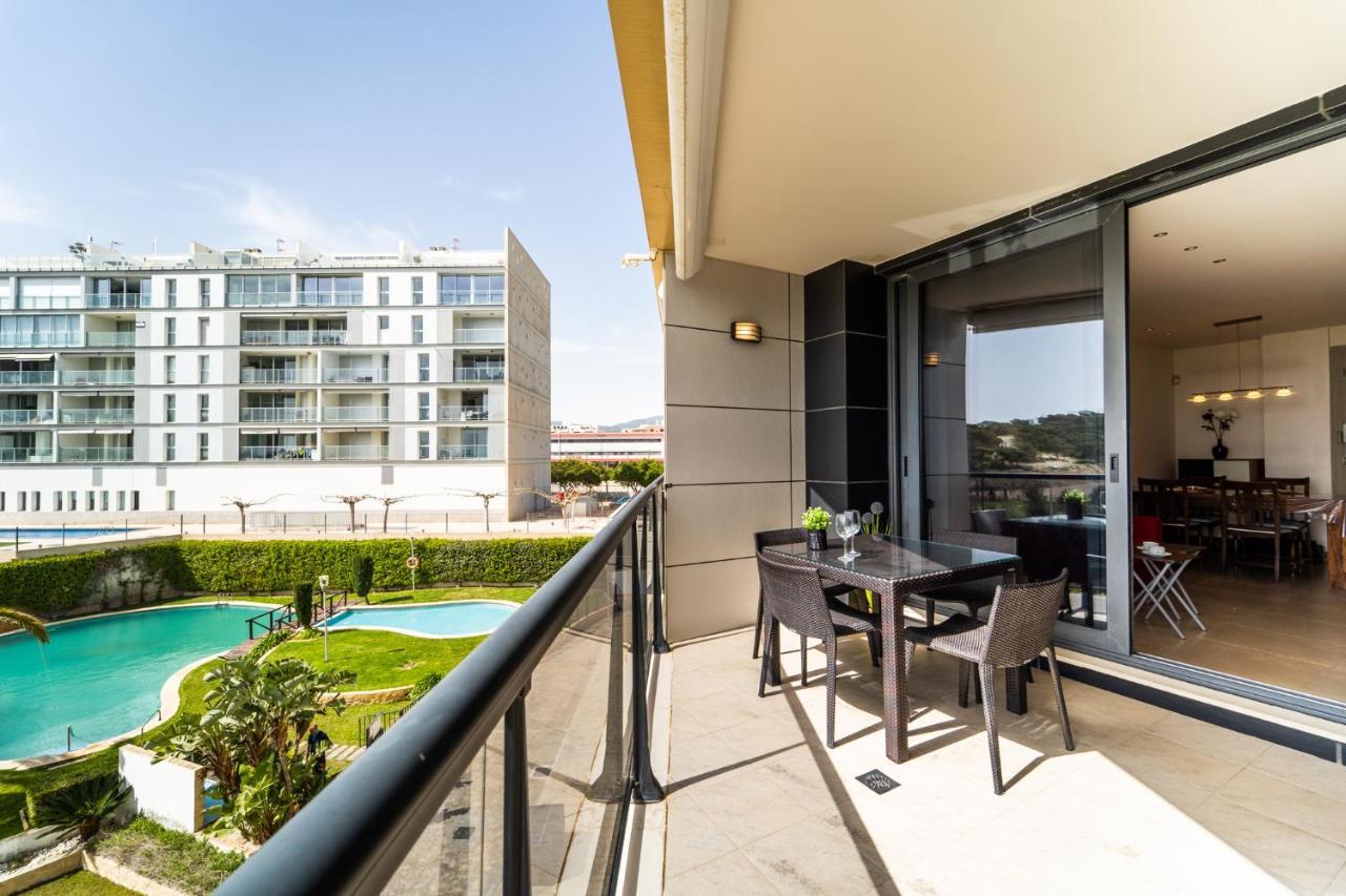 Primera Linea De Mar Con Piscina, Gimnasio Y Parking 2 Hab Y 2 Banos Villajoyosa Ngoại thất bức ảnh