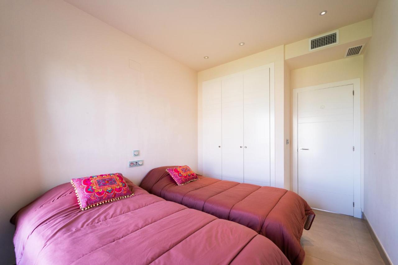 Primera Linea De Mar Con Piscina, Gimnasio Y Parking 2 Hab Y 2 Banos Villajoyosa Ngoại thất bức ảnh