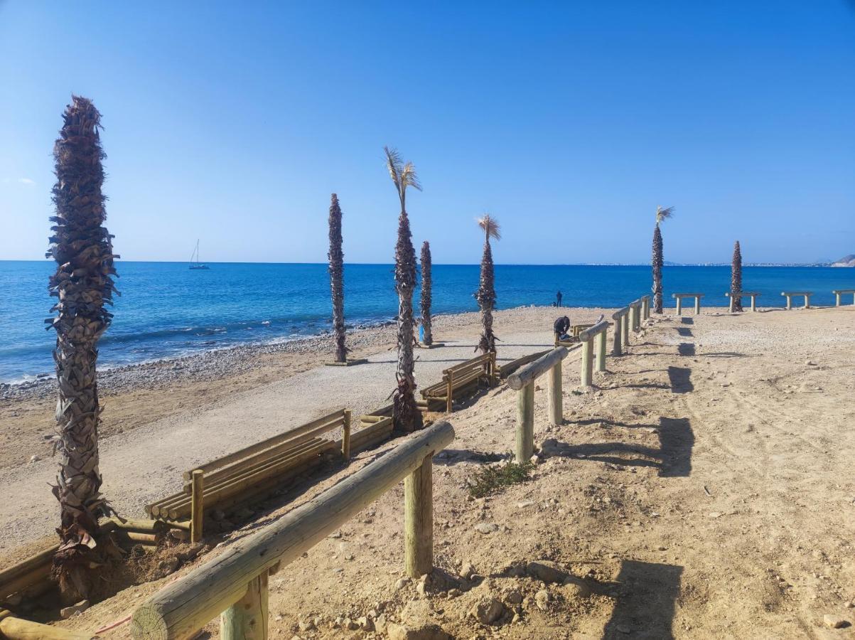 Primera Linea De Mar Con Piscina, Gimnasio Y Parking 2 Hab Y 2 Banos Villajoyosa Ngoại thất bức ảnh